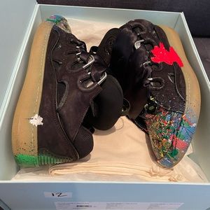 Gallery Dept. X Lanvin Paint Splatter Curb Sneakers